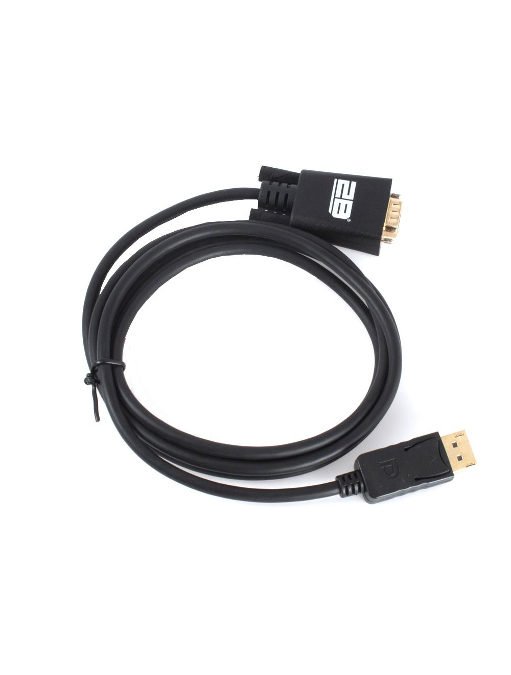 توبى (DC605) - كابل من Display Port الى VGA - طوله 1.8 متر - أسود
