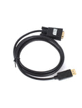 توبى (DC605) - كابل من Display Port الى VGA - طوله 1.8 متر - أسود
