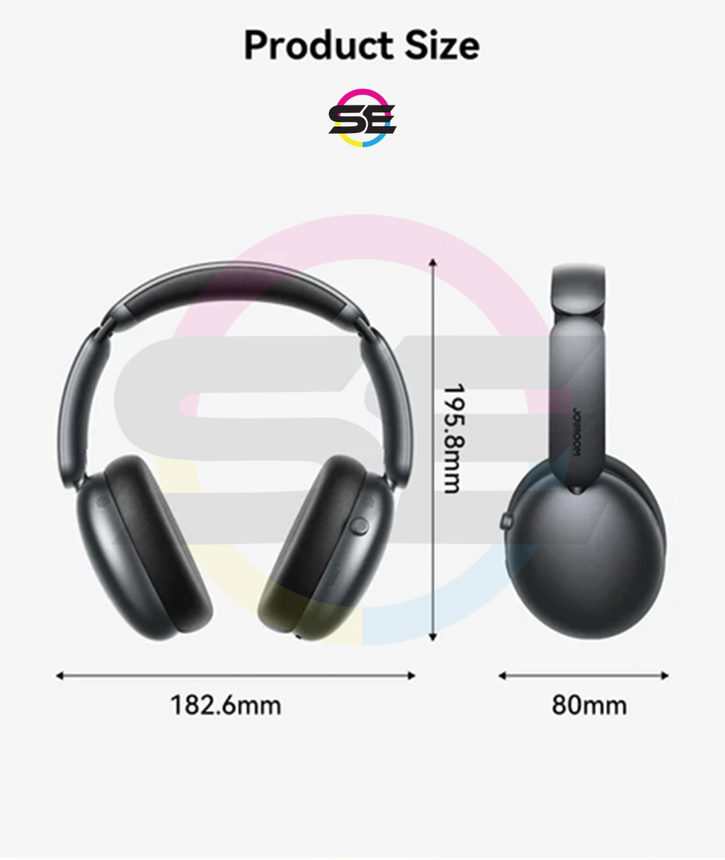 JOYROOM JR-JH1 Hybrid ANC Headphones – Up to 120 Hours