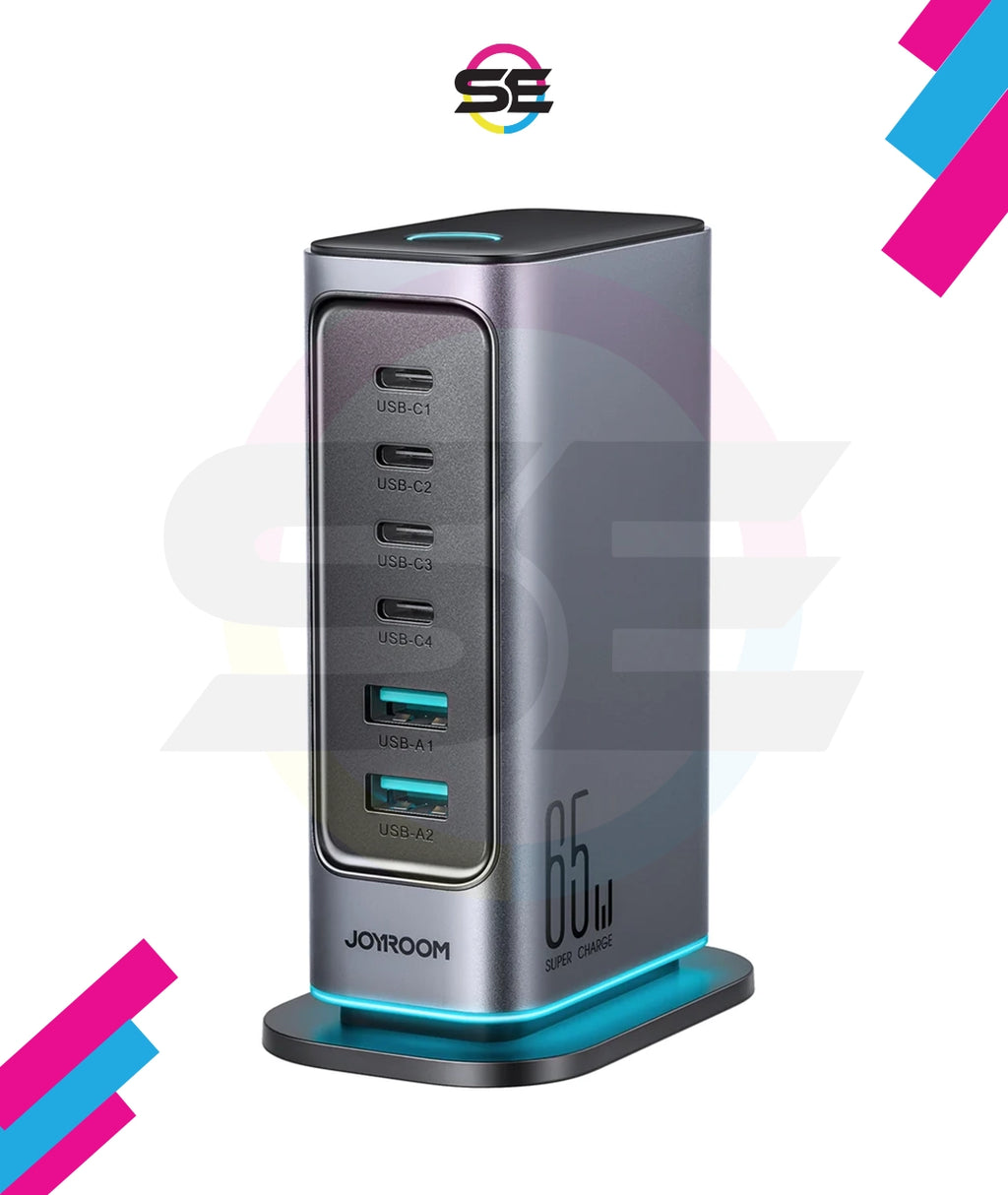 JOYROOM JR-TCM02 65W GaN 6-Port Charger