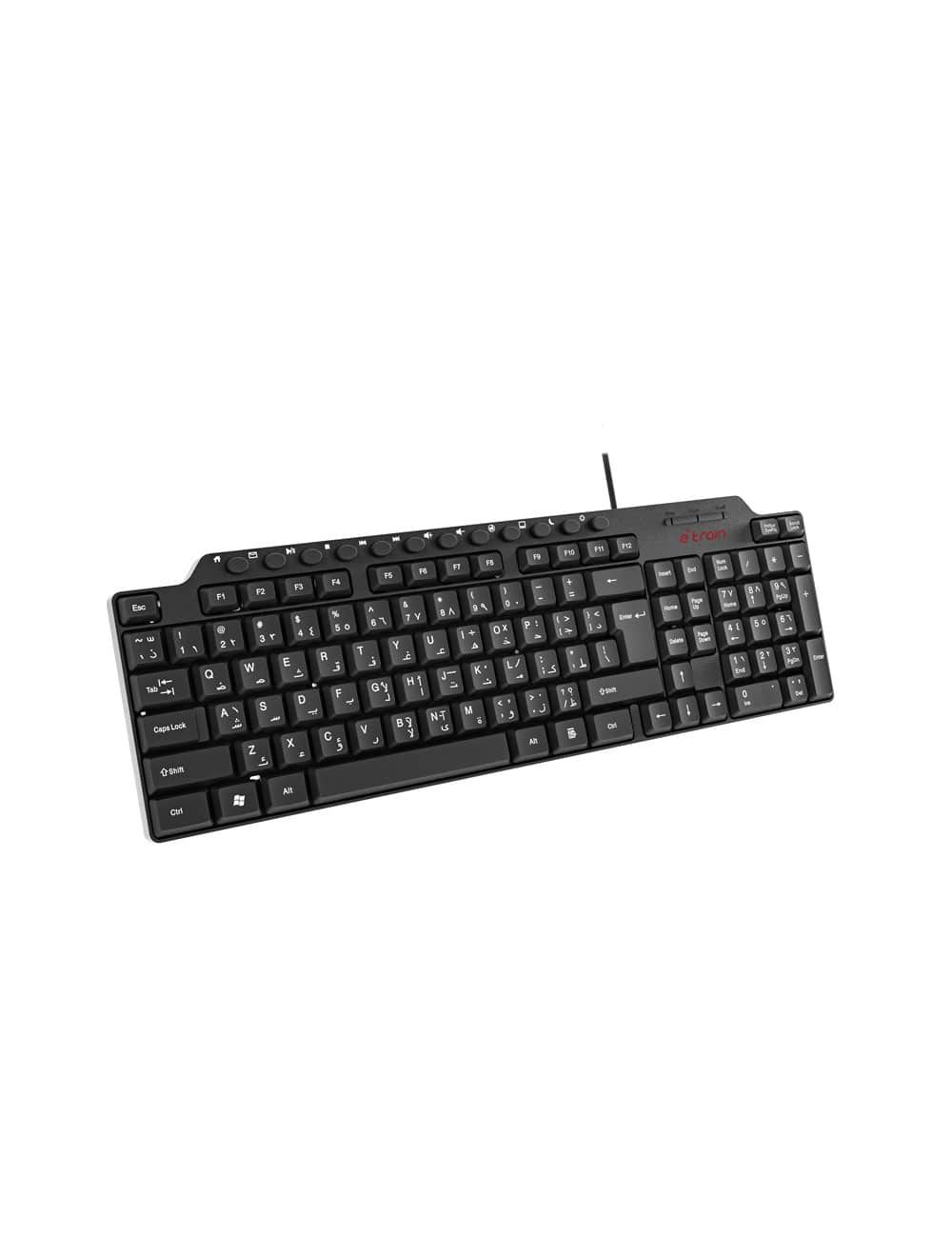 اي ترين KB012 لوحة مفاتيح MultiMedia