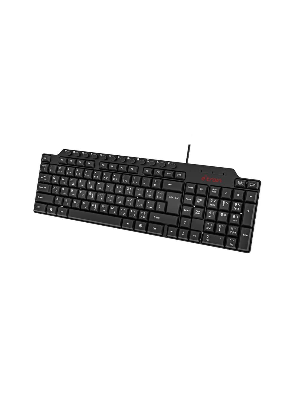اي ترين KB012 لوحة مفاتيح MultiMedia