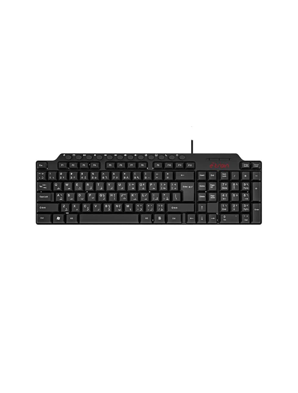 اي ترين KB012 لوحة مفاتيح MultiMedia