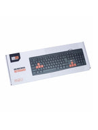 2B (KB445) Multimedia USB Keyboard With Colored Buttons for Playing