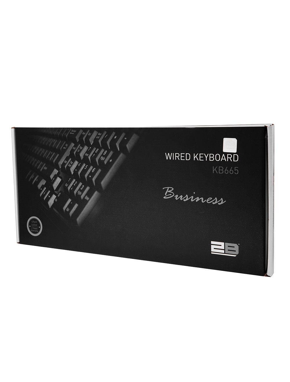 توبي KB665 لوحة مفاتيح MultiMedia كابل 2 متر - أسود
