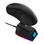 Redragon M998-STD 1K Tri-Mode Wireless Gaming Mouse – 24K DPI 61g Ultra-Light Magnetic RGB Dock