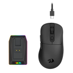 Redragon M998-STD 1K Tri-Mode Wireless Gaming Mouse – 24K DPI 61g Ultra-Light Magnetic RGB Dock