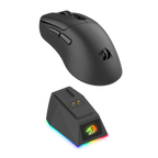 Redragon M998-STD 1K Tri-Mode Wireless Gaming Mouse – 24K DPI 61g Ultra-Light Magnetic RGB Dock