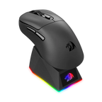 Redragon M998-STD 1K Tri-Mode Wireless Gaming Mouse – 24K DPI 61g Ultra-Light Magnetic RGB Dock