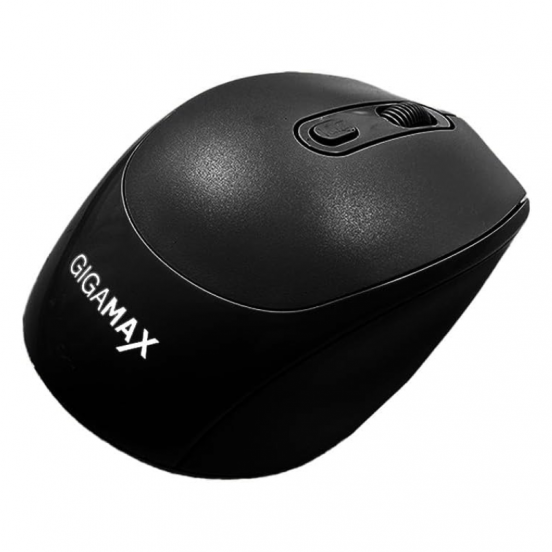 جيجاماكس G-1400 ماوس USB لاسلكي يعمل بالبلوتوث وقابل للشحن – أسود
