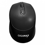 جيجاماكس G-1400 ماوس USB لاسلكي يعمل بالبلوتوث وقابل للشحن – أسود
