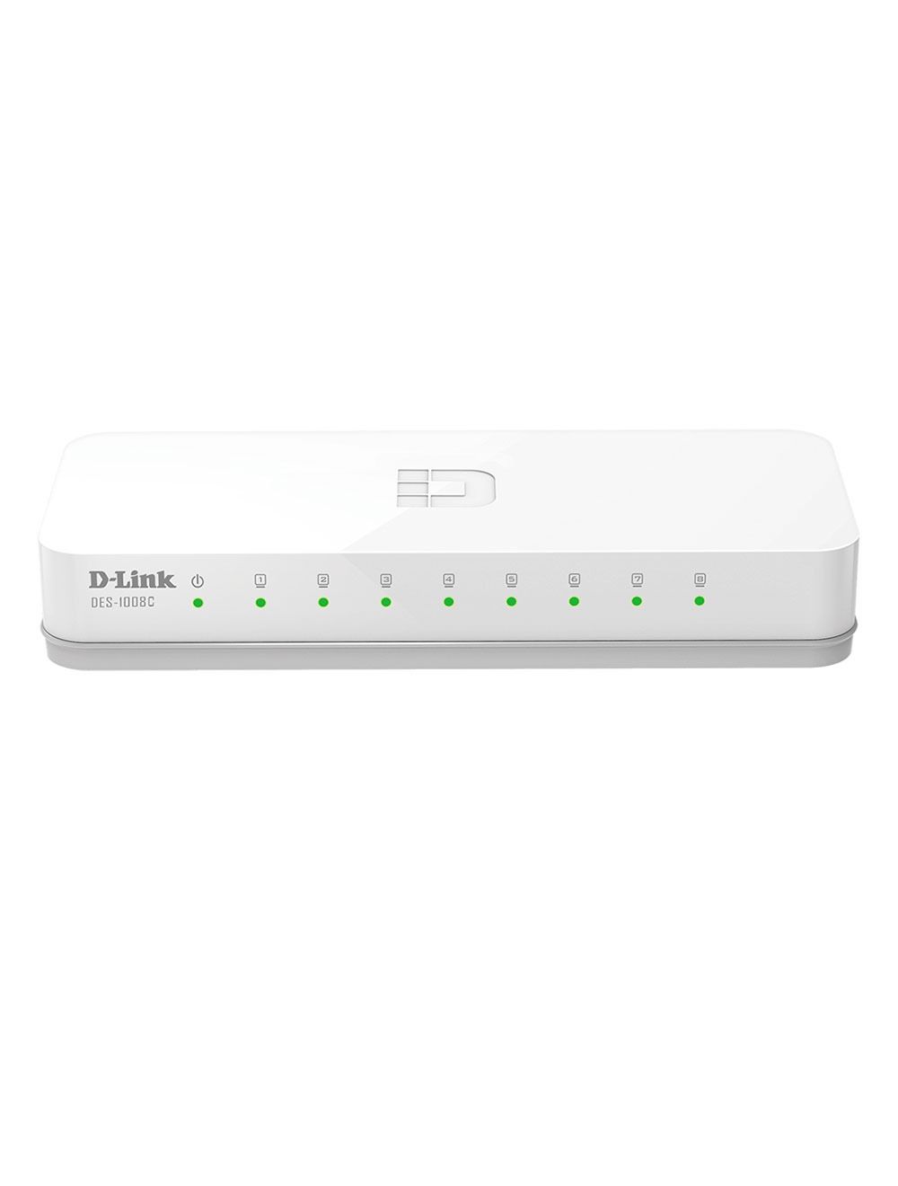 D-Link DES-1008C 8-Port 10/100Mbps Desktop Switch