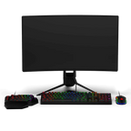 Redragon K585 DITI One-Handed RGB Mechanical Gaming Keyboard – 42 Keys, Blue Switch, 7 Macro Keys, Detachable Wrist Rest – Black