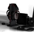 Redragon H510 ZEUS Wired Gaming Headset – 7.1 Surround Sound, 53mm Drivers, Memory Foam Ear Pads, Detachable Boom Mic, In-Line Control, Gold-Plated 3.5mm – Black/Red