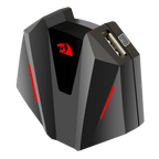 Redragon Keyboard & Mouse to Console Converter – Plug & Play, No Lag – Xbox One, PS4, Nintendo Switch & PS3 – Black/Red