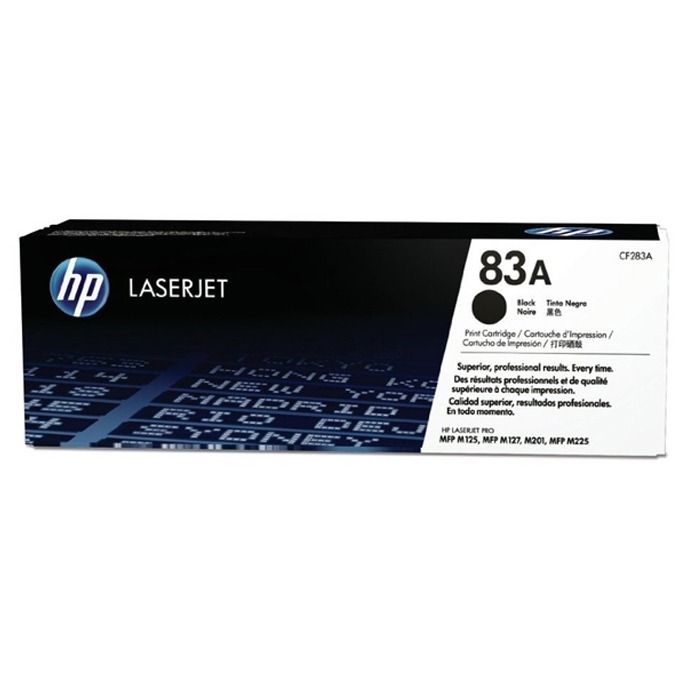 HP 83A Black LaserJet Toner Cartridge | CF283A